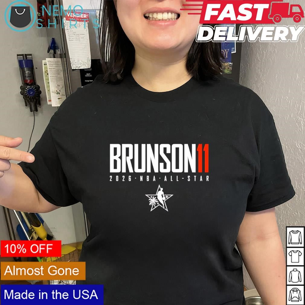 Brunson11 New York Knicks 2026 NBA All-Star shirt