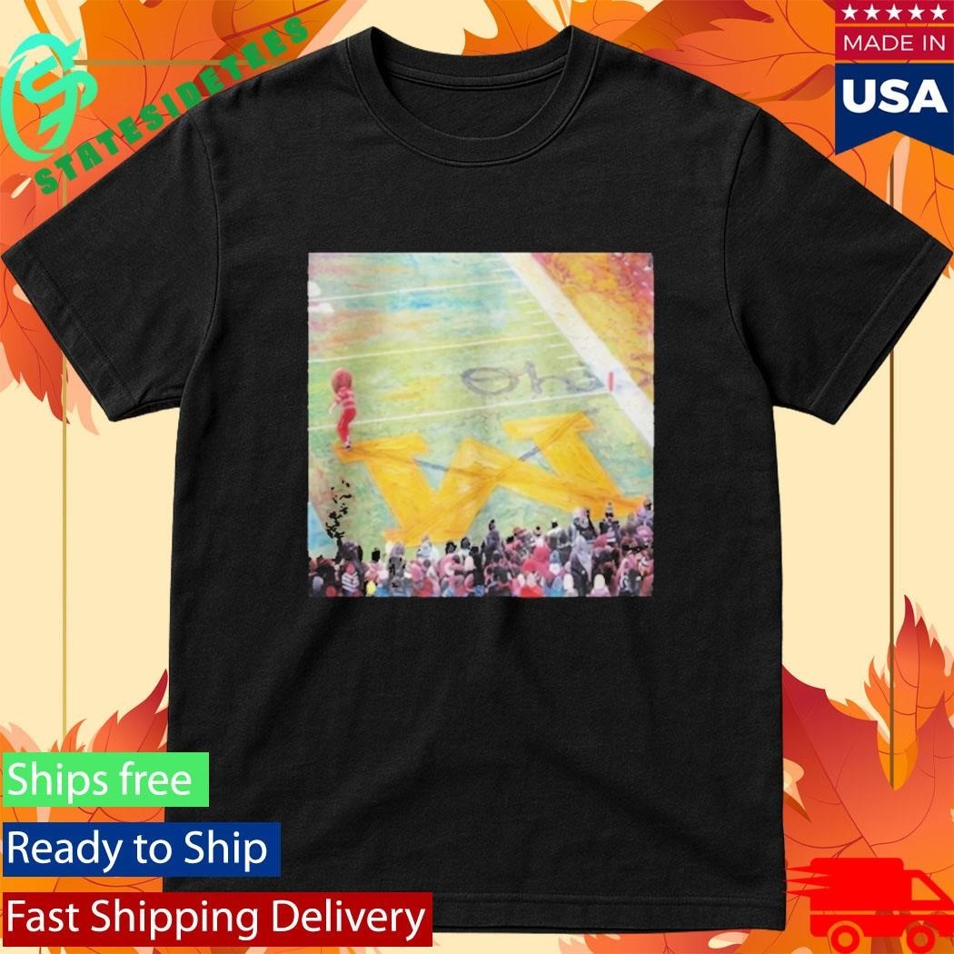 Brutus Ohio State Snow Erase The M Ohio State Shirt