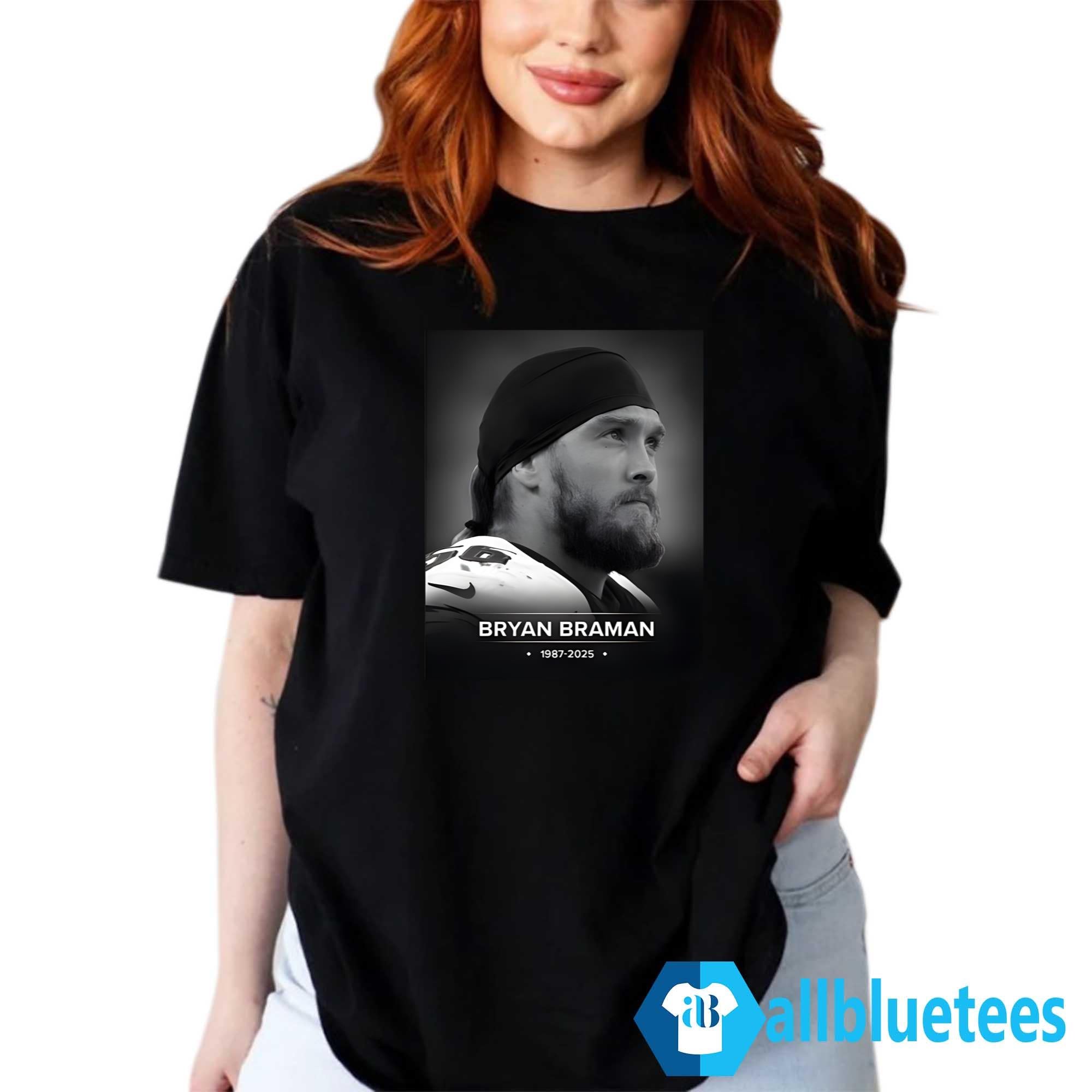 Bryan Braman 1987-2025 In Memory Shirt