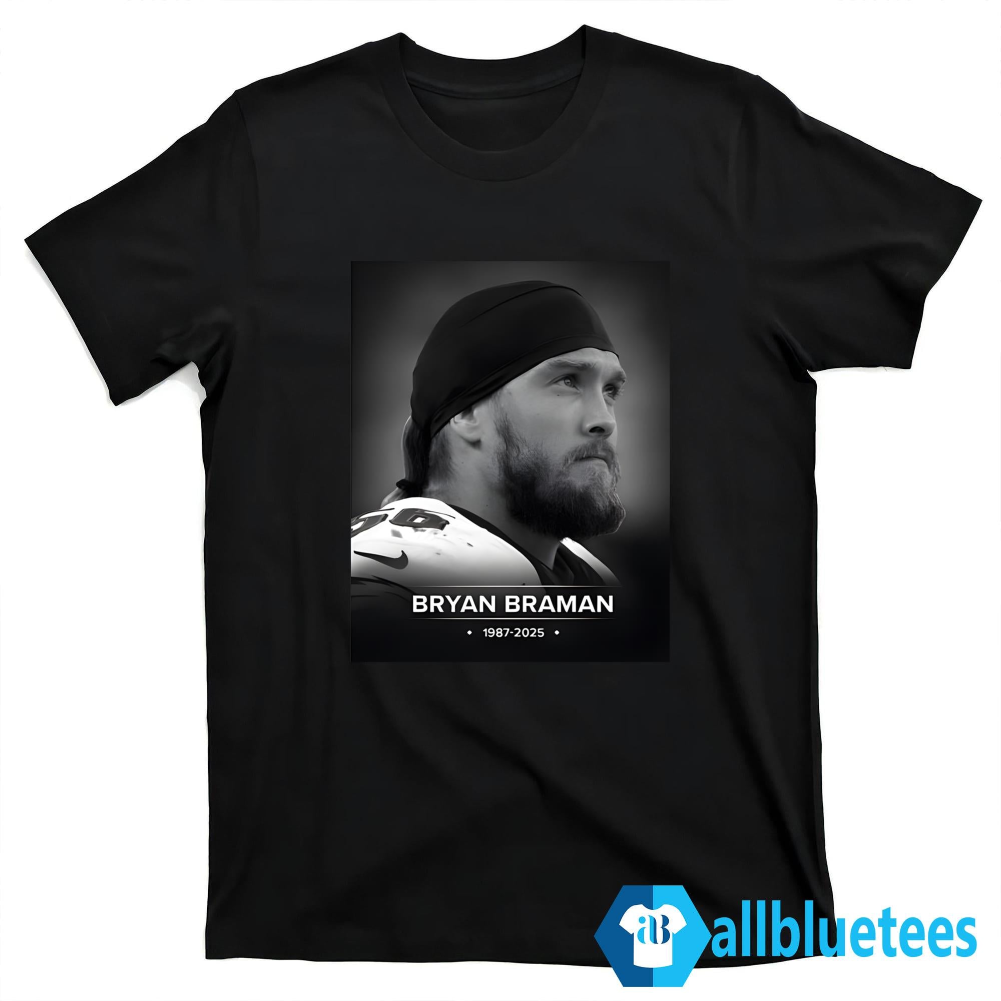 Bryan Braman 1987-2025 In Memory Shirt