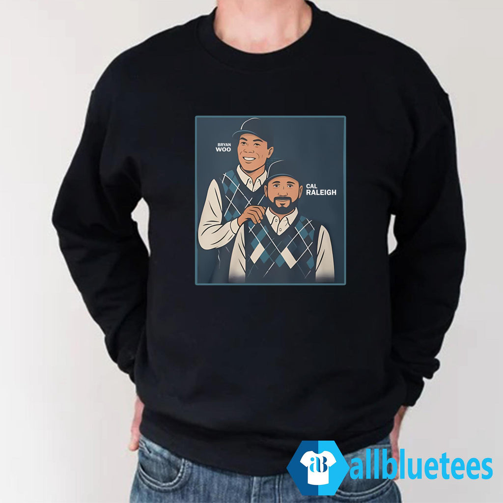 Bryan Woo And Cal Raleigh Step Brothers Shirt