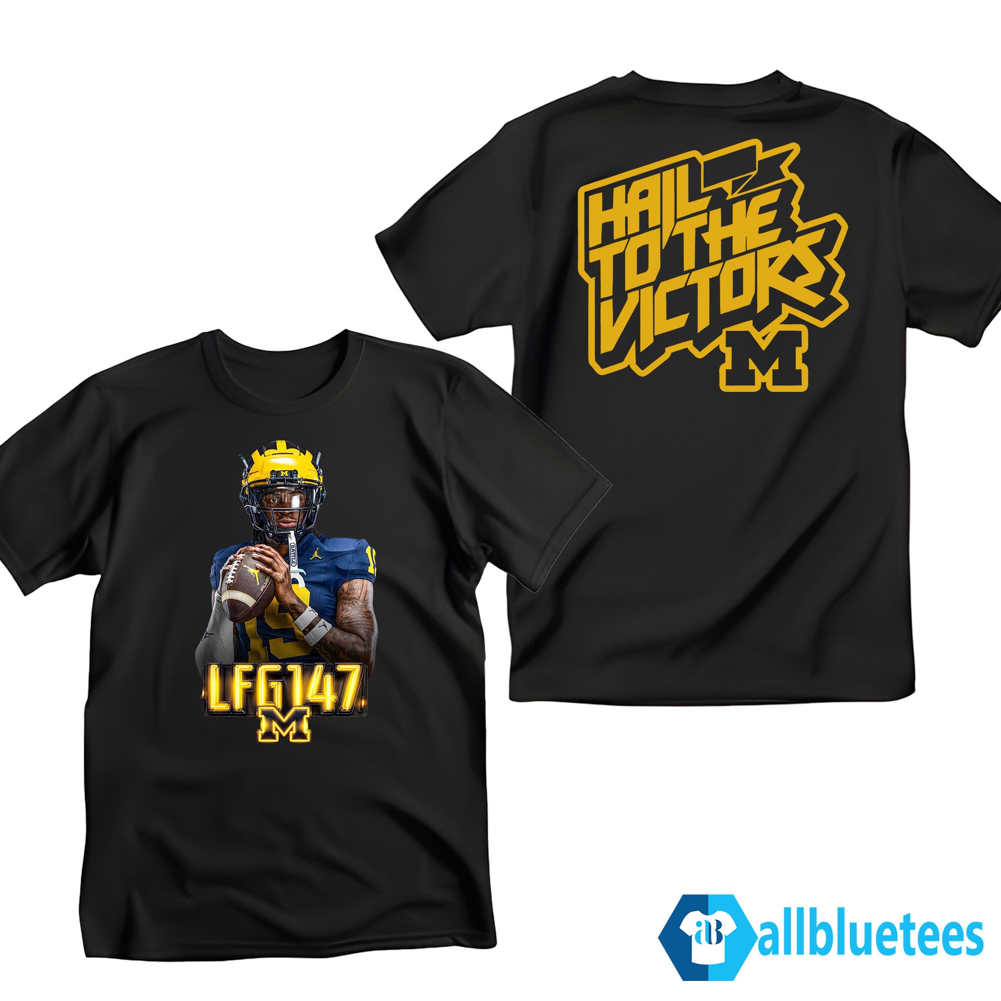Bryce Underwood LFG147 Hail To The Victor Shirt
