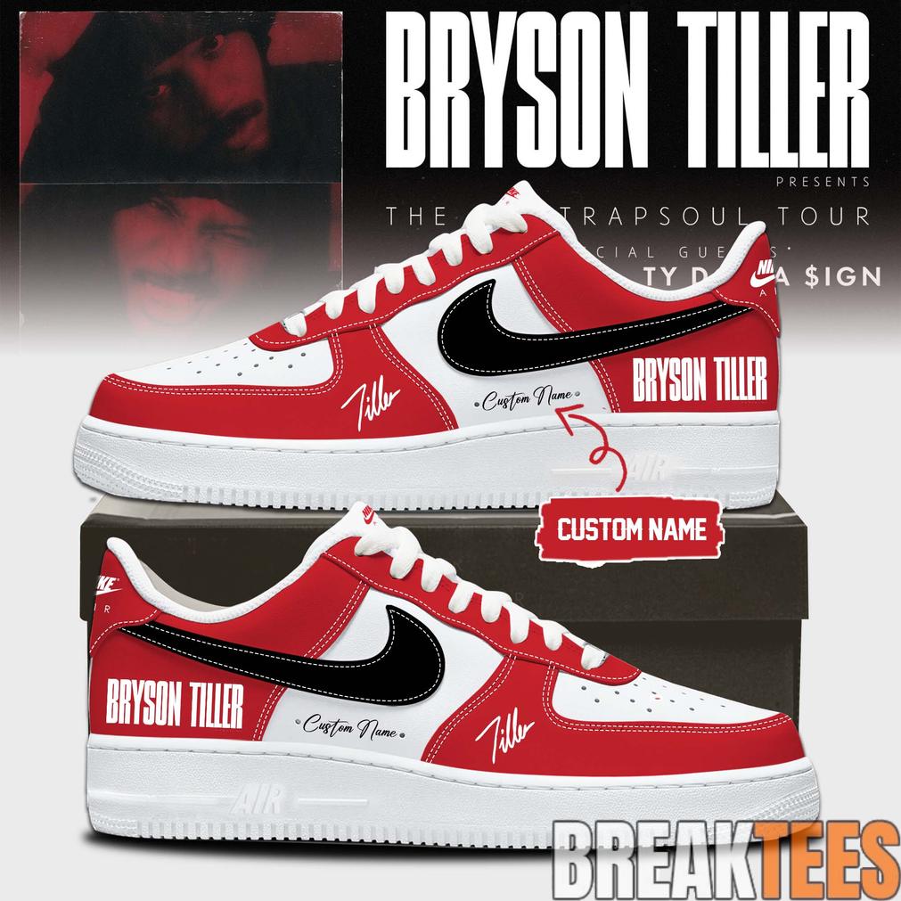 Bryson Tiller The Neo Trapsoul Tour Signature AF1