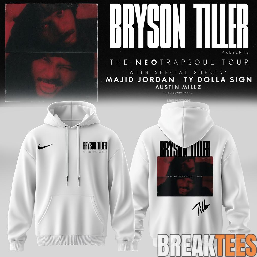 Bryson Tiller The Neo Trapsoul Tour Signature Hoodie