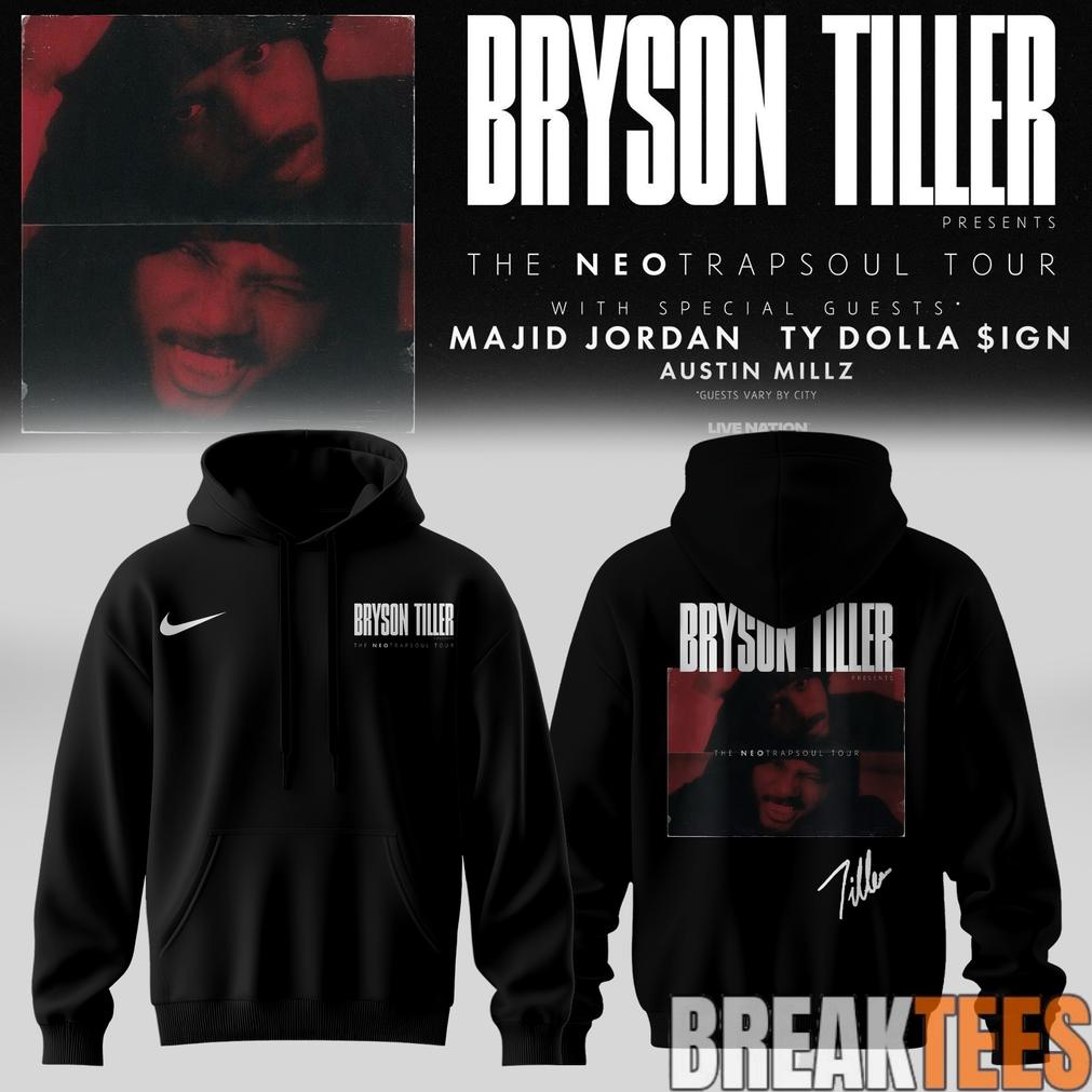 Bryson Tiller The Neo Trapsoul Tour Signature Hoodie