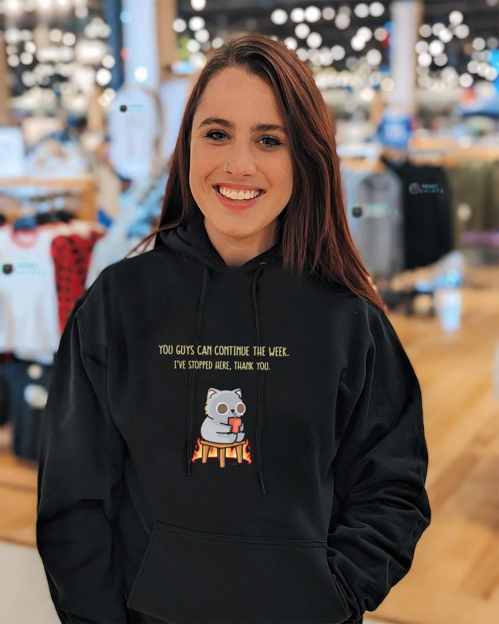 Bubu cat you guys can continue the week I’ve stopped here thank you shirt