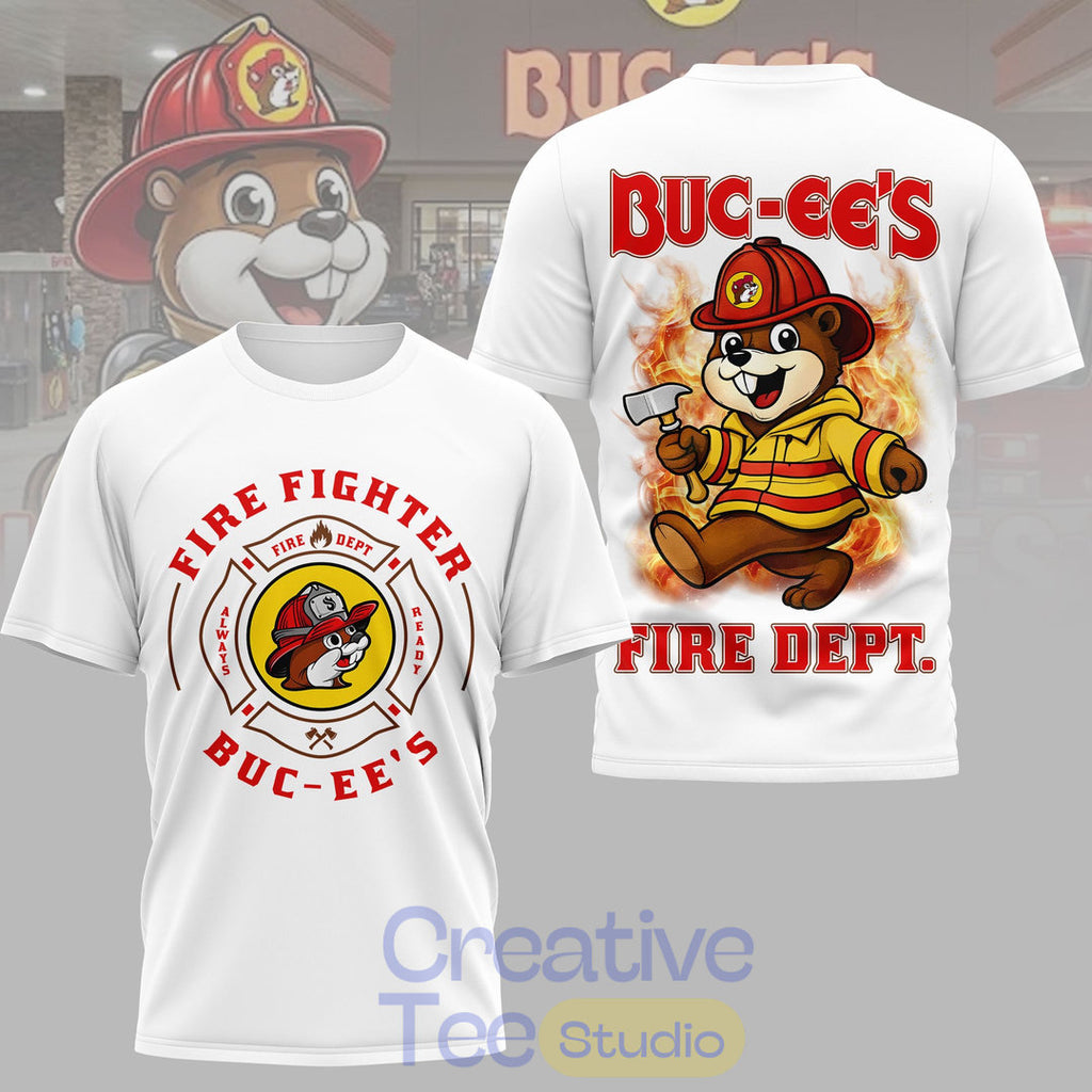 Buc-ee’s x Fire Fighter Appreciation Tee