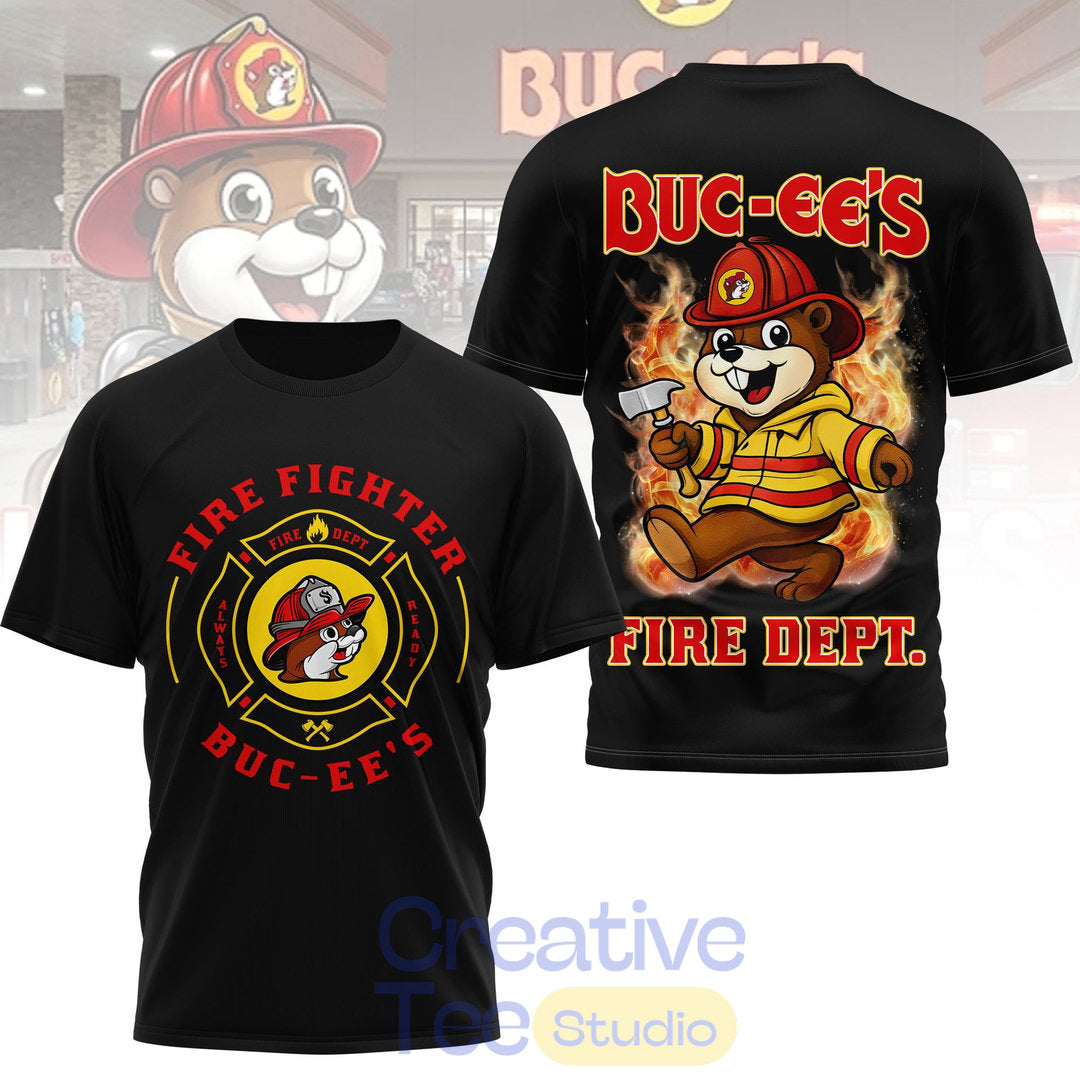 Buc-ee’s x Fire Fighter Appreciation Tee