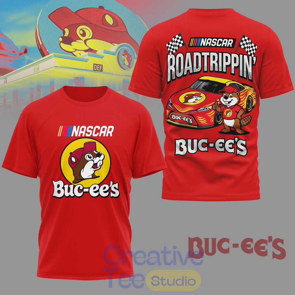 Buc-ee’s x NASCAR Roadtrippin’ Special Tee