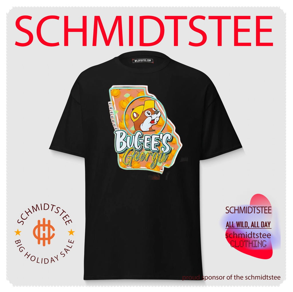 Buc-ee’s Georgia State Map with Peaches shirt