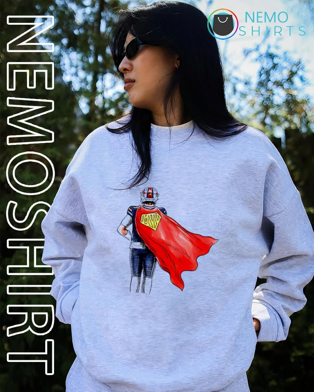 Buffalo Bills quarterback Josh Allen there goes our hero shirt