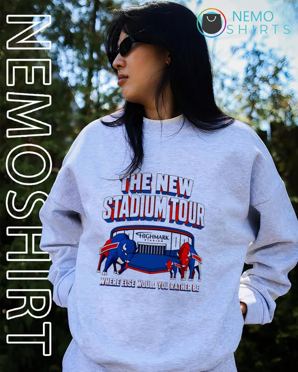 Buffalo Bills the New Stadium Tour highmark where else would you rather be shirt