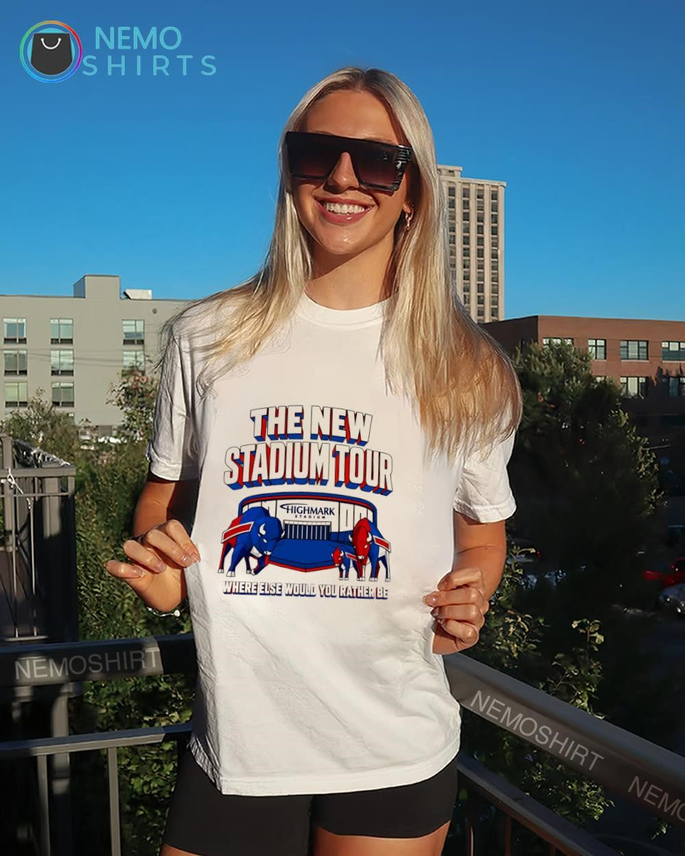 Buffalo Bills the New Stadium Tour highmark where else would you rather be shirt