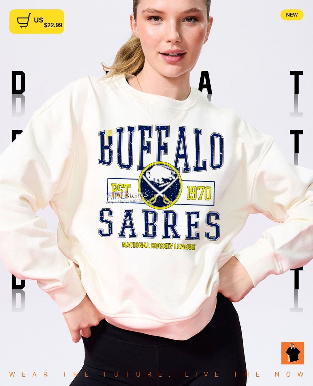 Buffalo Sabres Hockey National hockey league est 1970 shirt