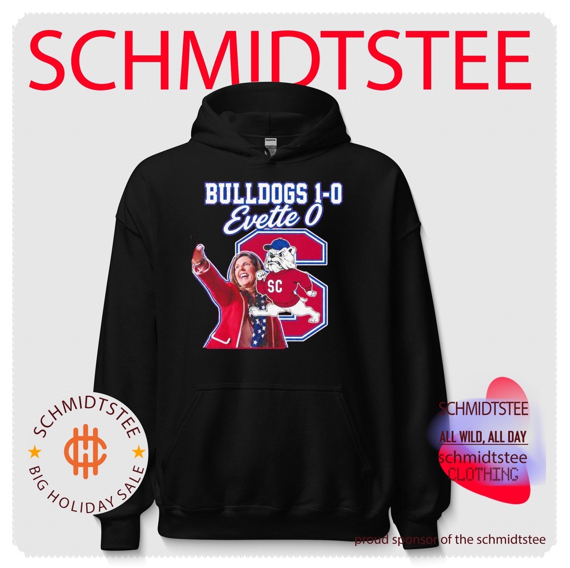 Bulldogs 1-0 Evette 0 SC Election Politics shirt
