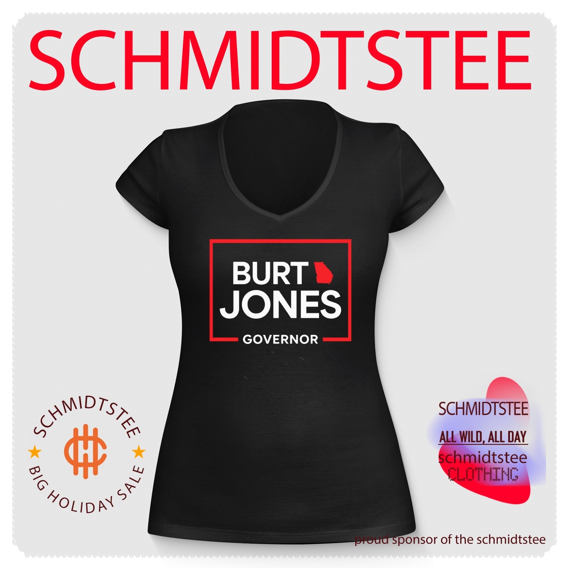 Burt Jones for Governor 2026 shirt