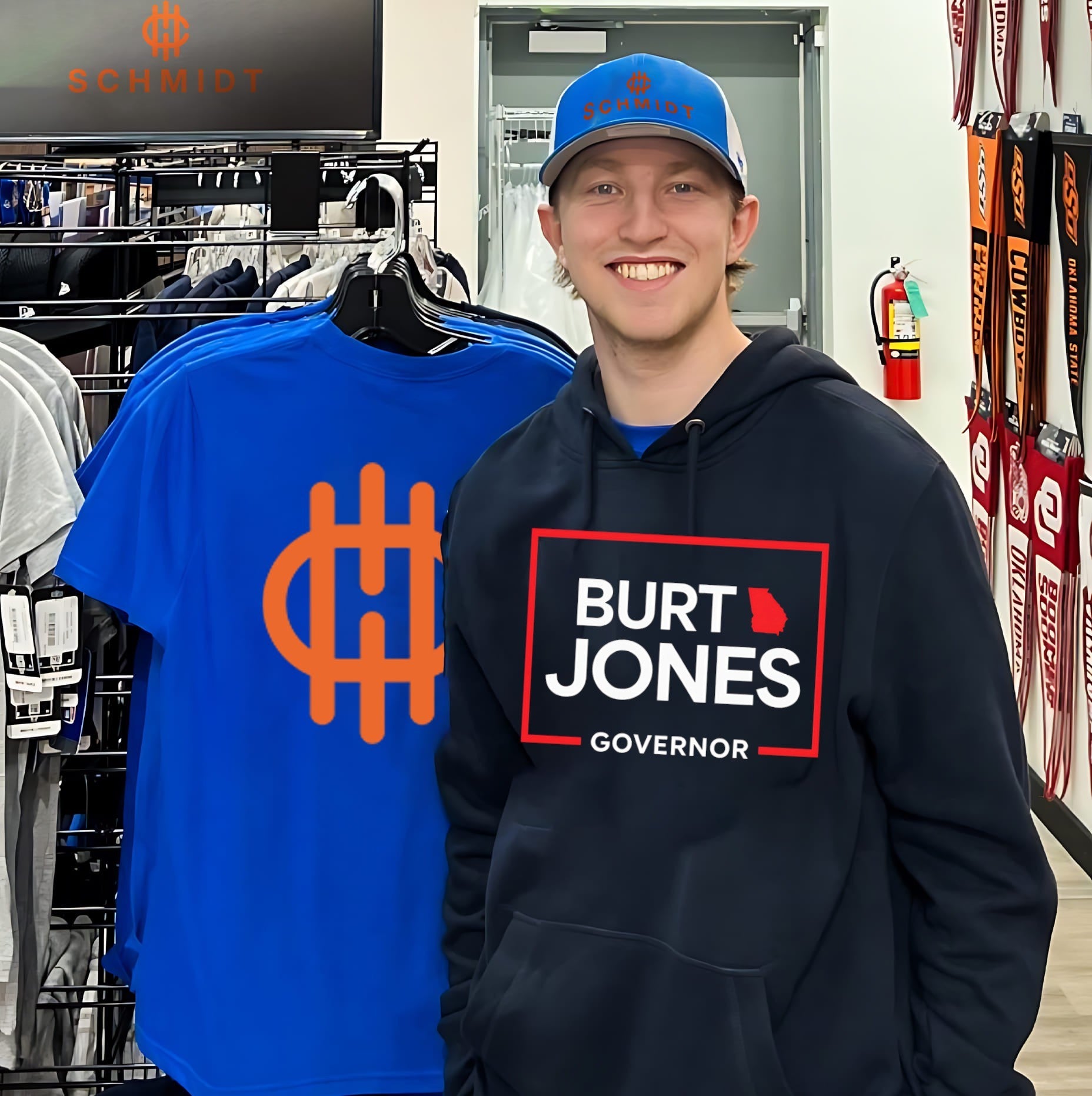 Burt Jones for Governor 2026 shirt