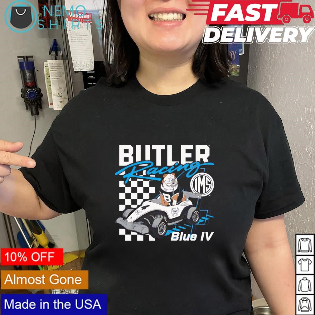 Butler Racing Indianapolis Motor Speedway Blue TV shirt