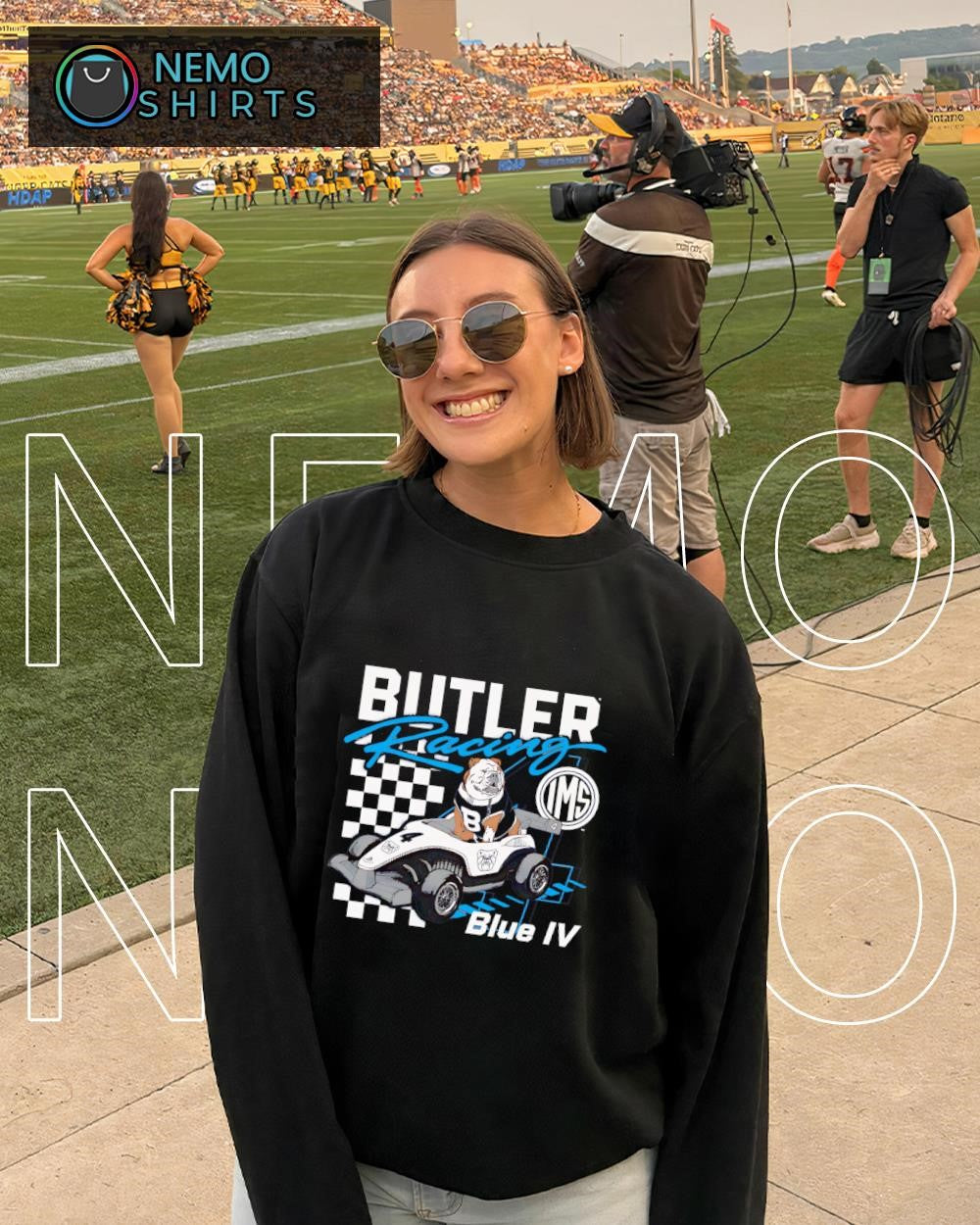 Butler Racing Indianapolis Motor Speedway Blue TV shirt