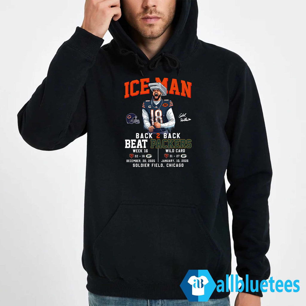 Caleb Iceman Back 2 Back Beat Packers Shirt