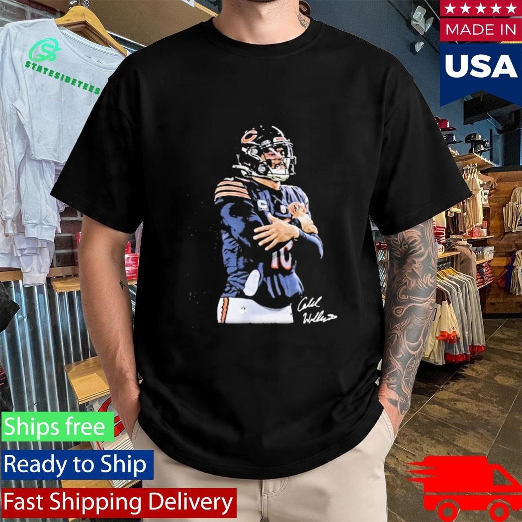 Caleb Williams Cold Chicago Football Shirt