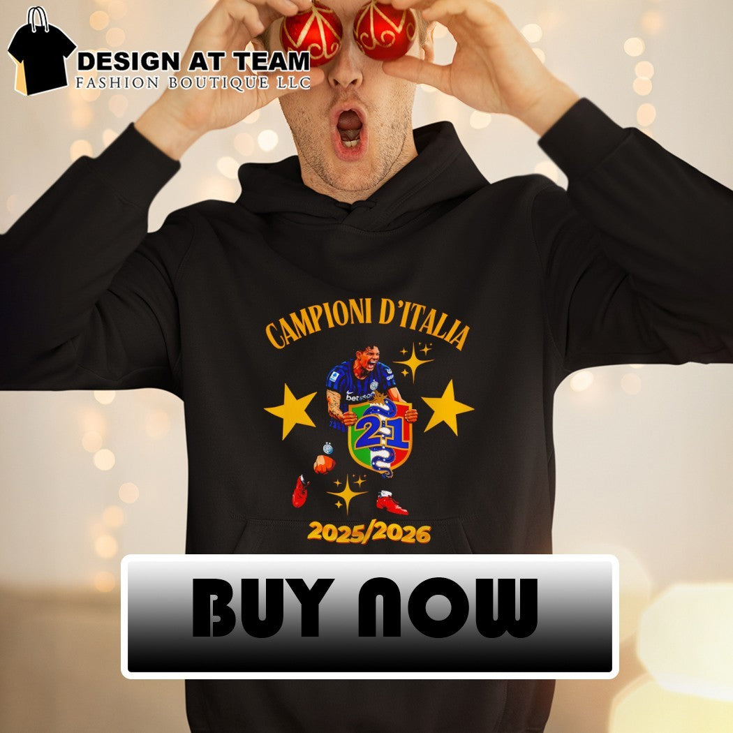 Campioni D’Italia Inter Milan Serie A Champions 2025 26 Nerazzurri shirt