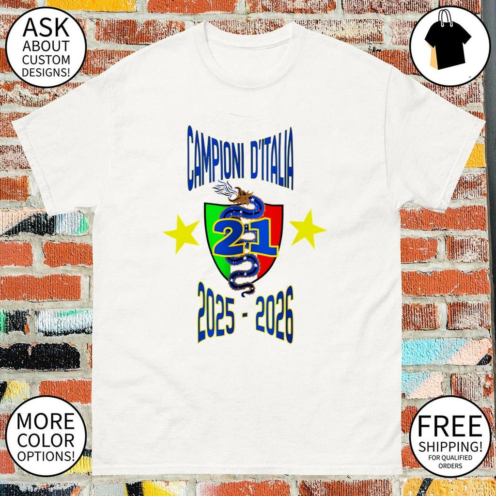 Campioni d’Italia Inter Milan FC Champions 2025 26 Serie A shirt