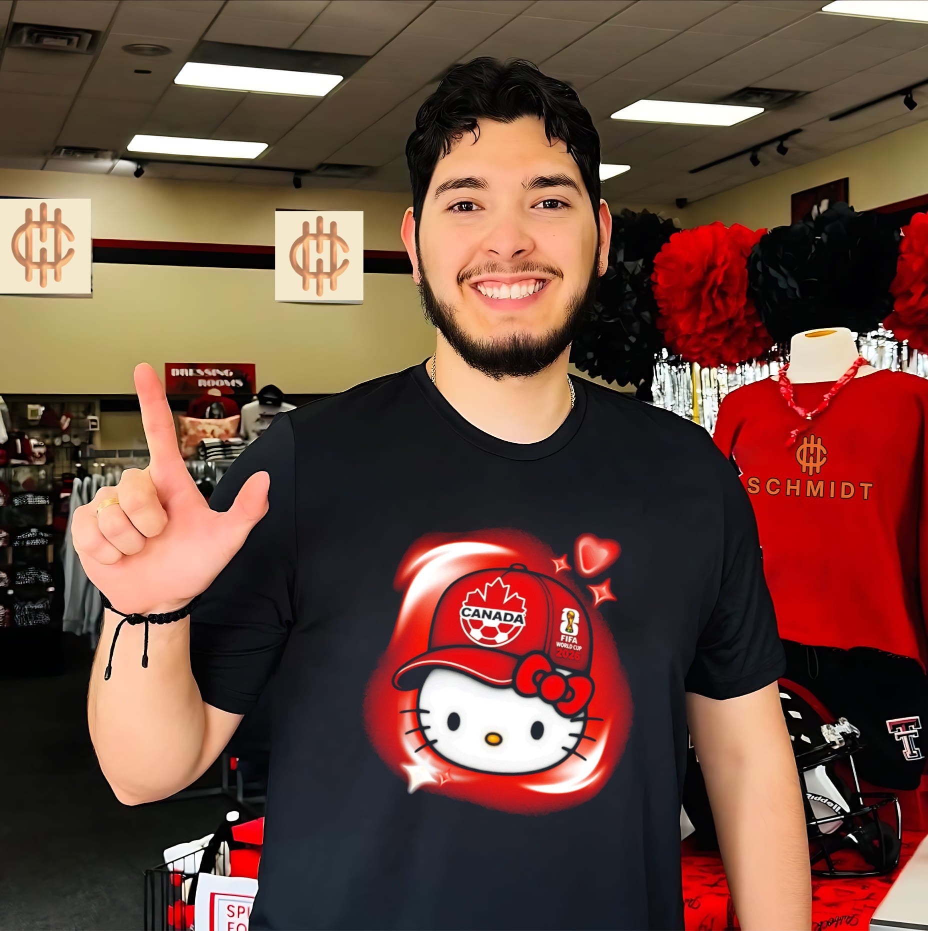 Canada x Hello Kirty World Cup 2026 Fifa shirt