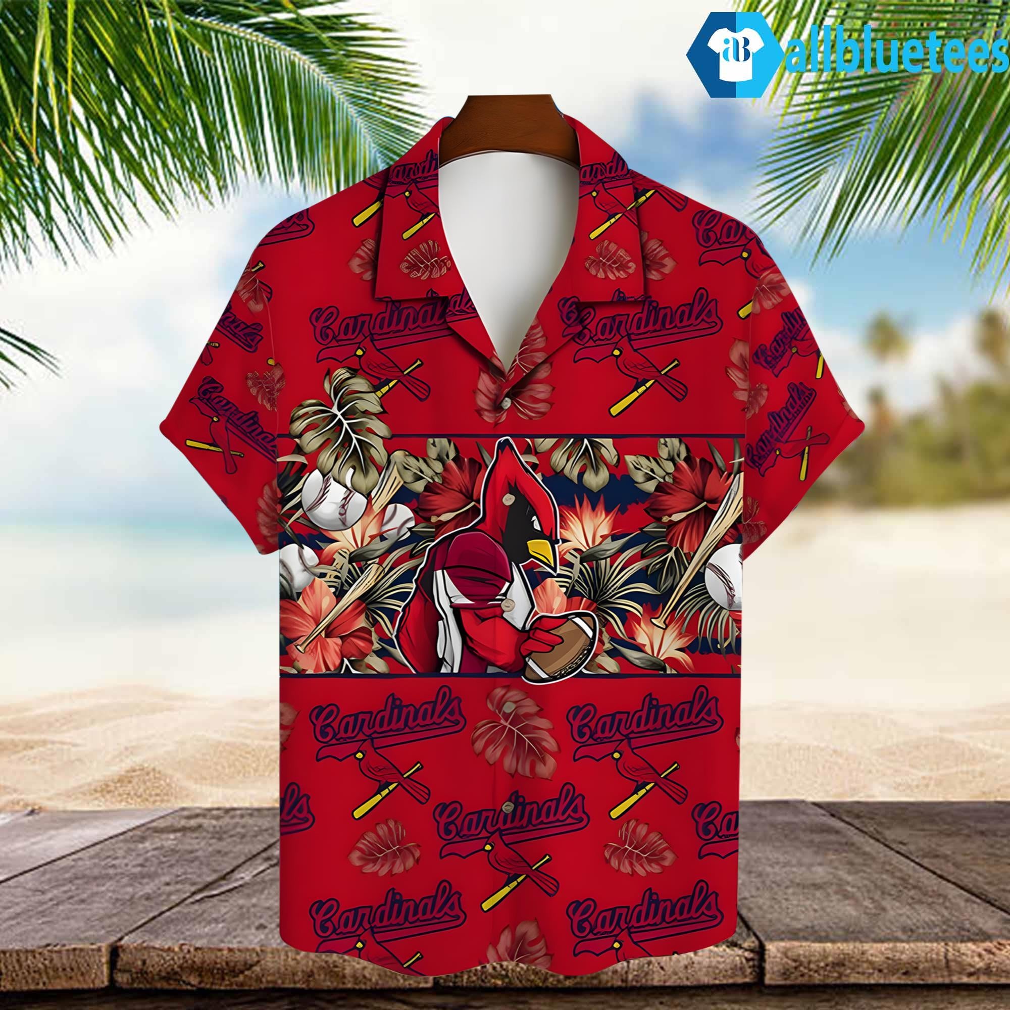 Cardinals Tropical Game Hawaiian Shirt