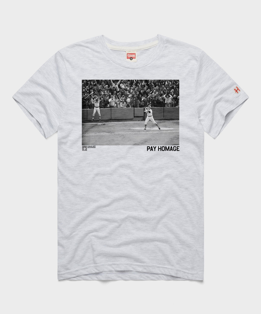 Carlton Fisk Pay Homage