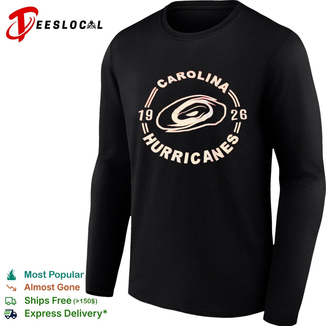 Carolina Hurricanes 1926 logo shirt