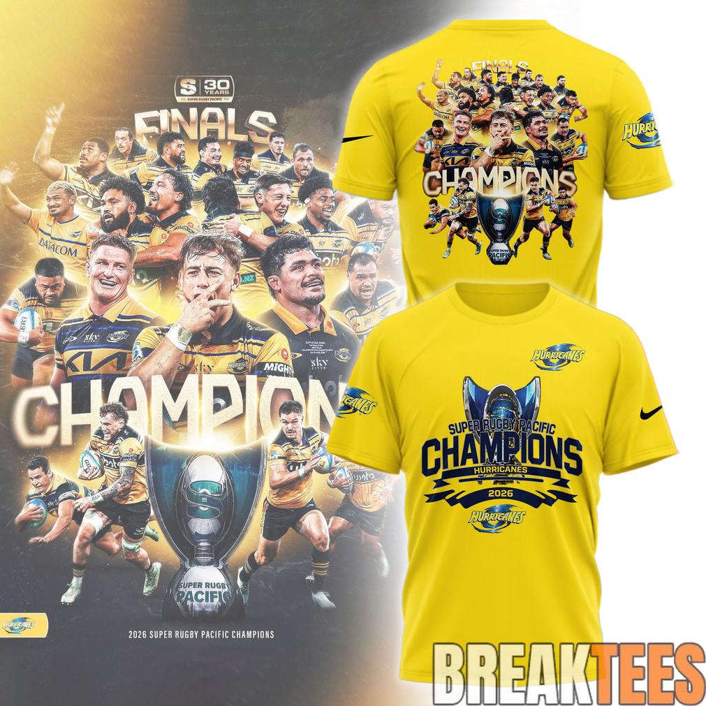 Carolina Hurricanes 2026 Super Rugby Pacific Champions Limited Shirt