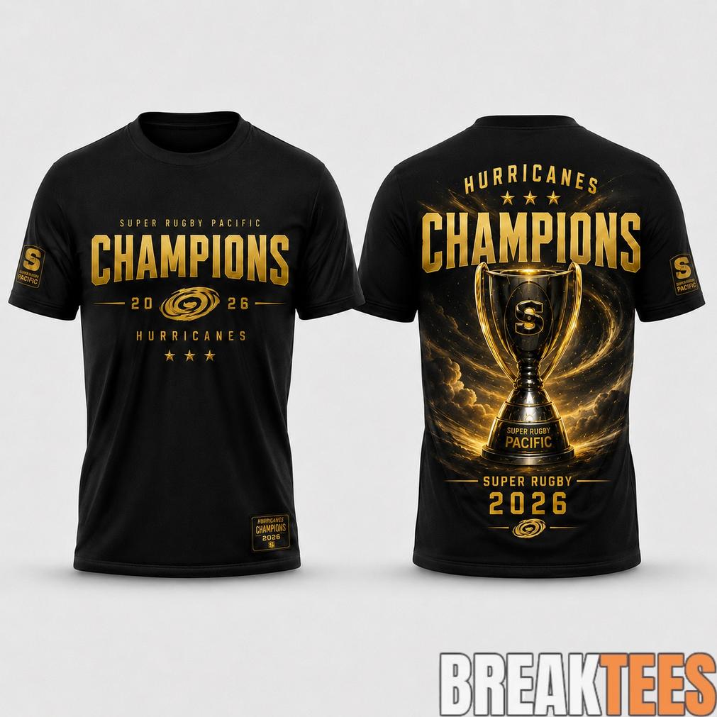 Carolina Hurricanes 2026 Super Rugby Pacific Cup Champions Limited Tee