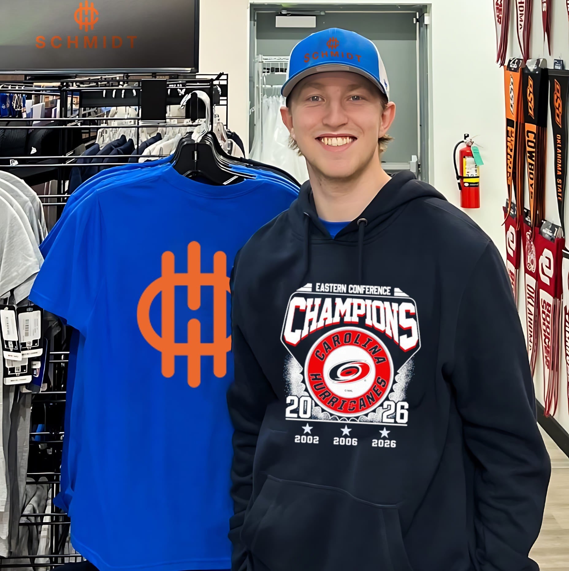 Carolina Hurricanes Eastern Conference Champions 2026 3-Time shirt