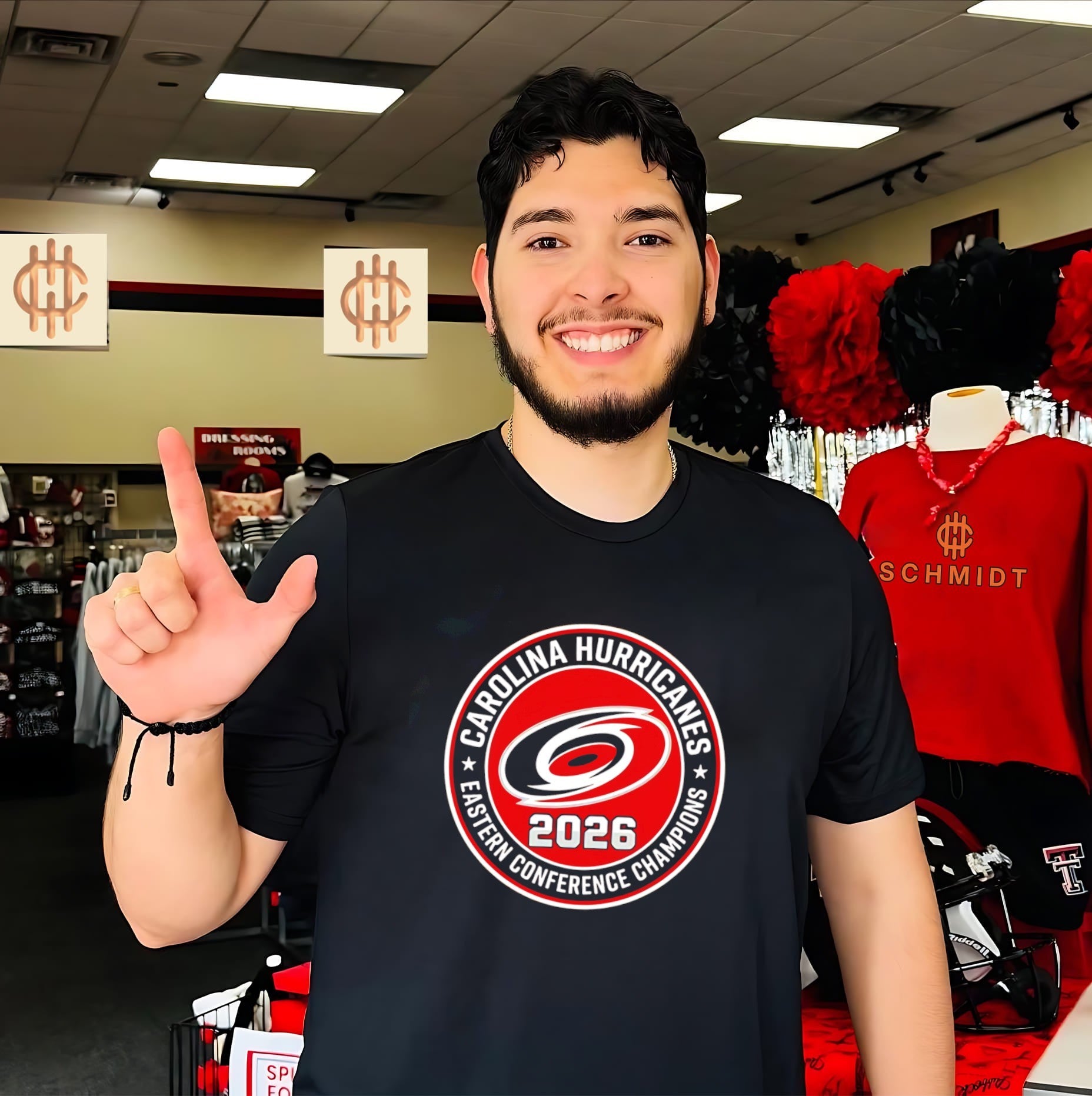 Carolina Hurricanes Eastern Conference Champions 2026 logo shirt