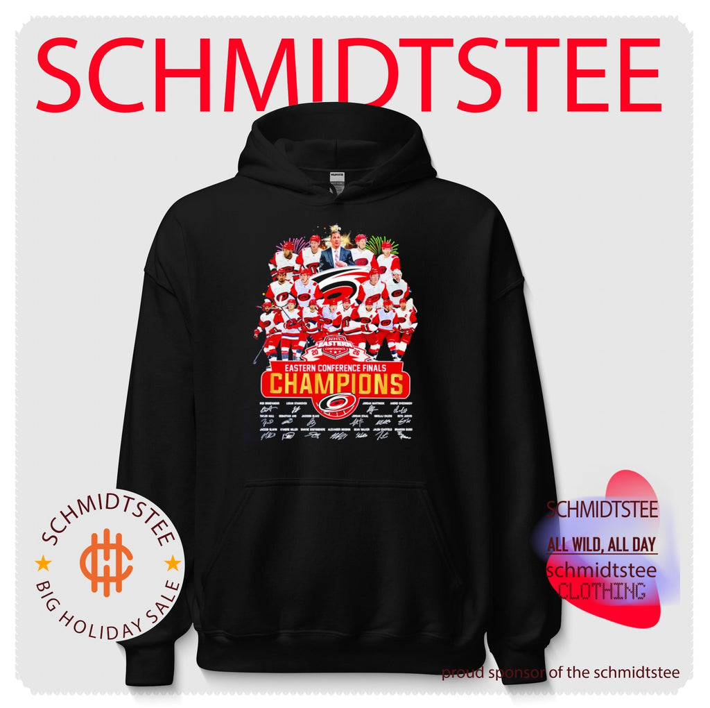 Carolina Hurricanes Eastern Conference Champions 2026 signatures shirt