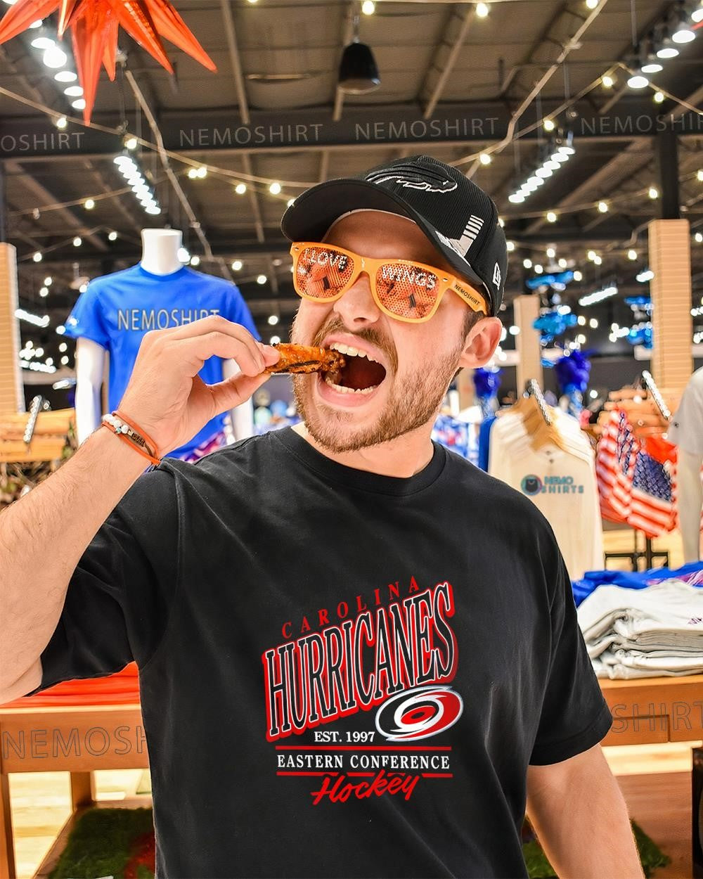 Carolina Hurricanes Eastern Conference Champs hockey est 1997 shirt