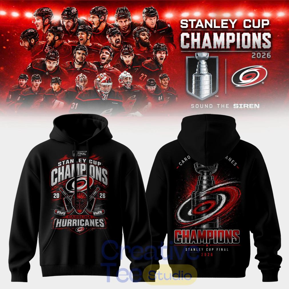 Carolina Hurricanes Limited Edition 2026 Stanley Cup Champions Hoodie