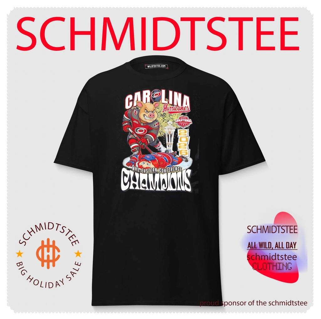 Carolina Hurricanes NHL Eastern Conference Champions 2026 mascot shirt