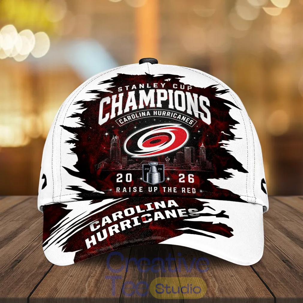 Carolina Hurricanes Stanley Cup Champions 2026 White Special Edition Hat
