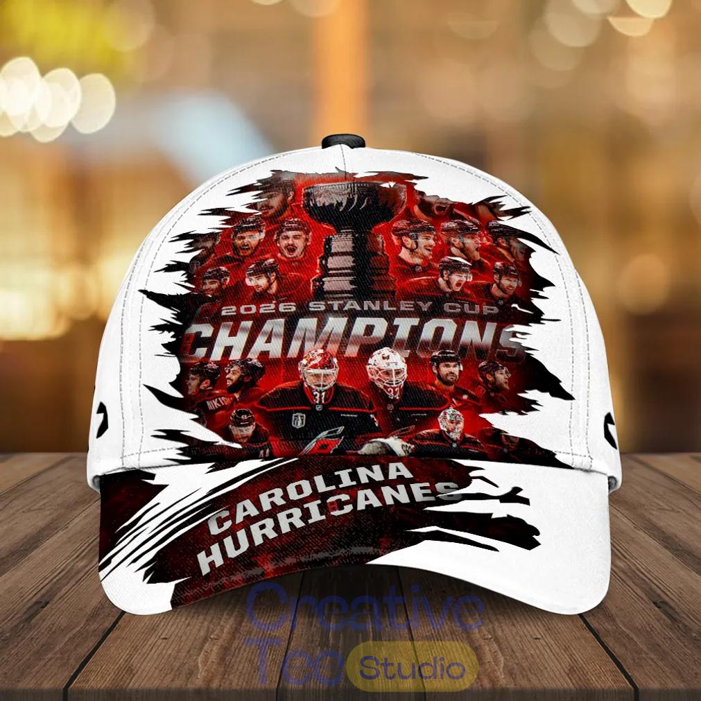 Carolina Hurricanes Stanley Cup Champions 2026 White Special Edition Hat