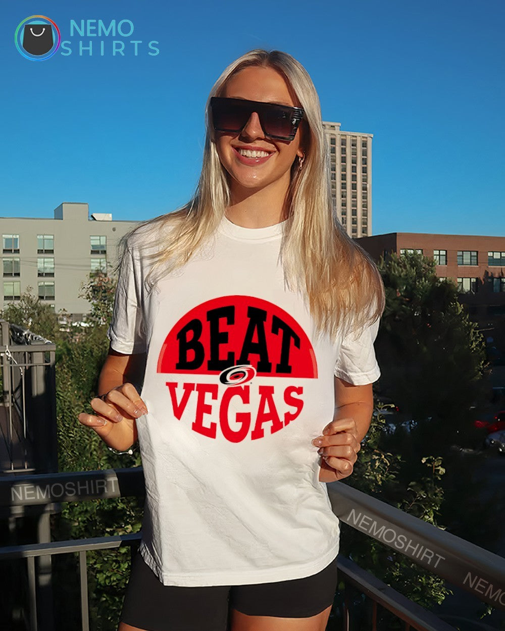 Carolina Hurricanes beat Vegas 2026 Stanley Cup Final shirt