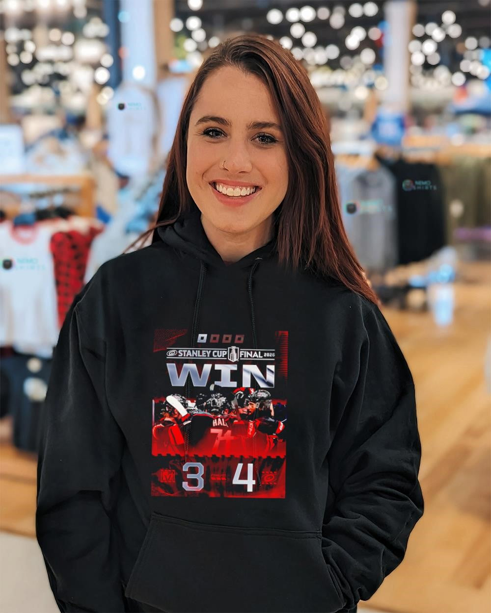 Carolina Hurricanes defeated Vegas Golden Knights 4-3 2026 Stanley Cup Final shirt