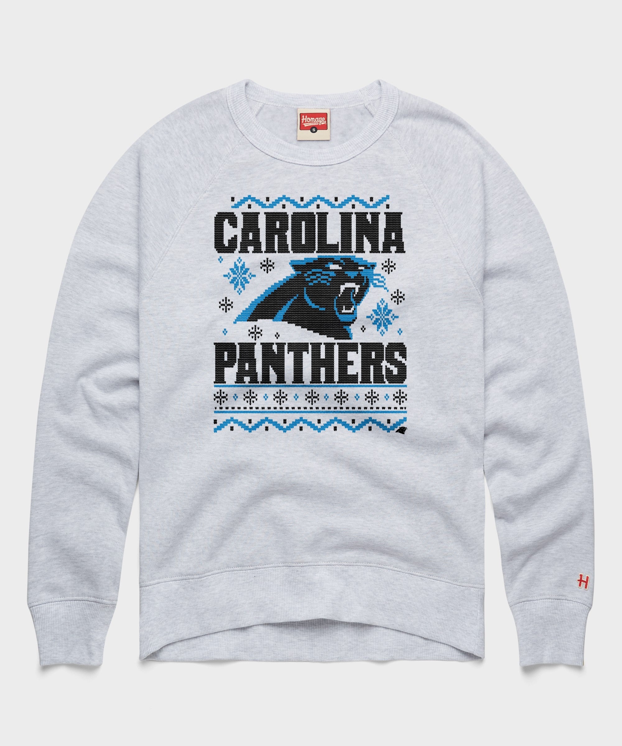 Carolina Panthers Holiday Crewneck