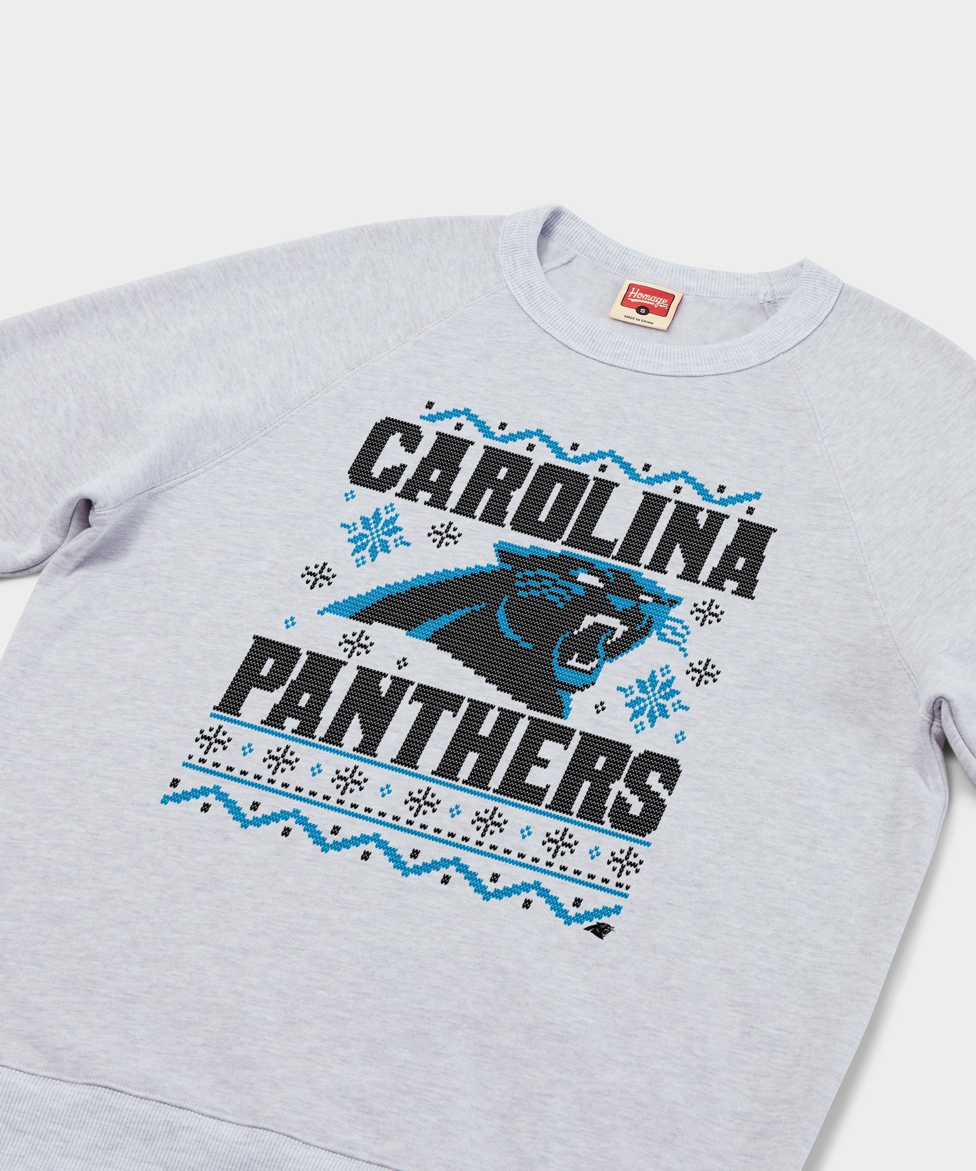 Carolina Panthers Holiday Crewneck