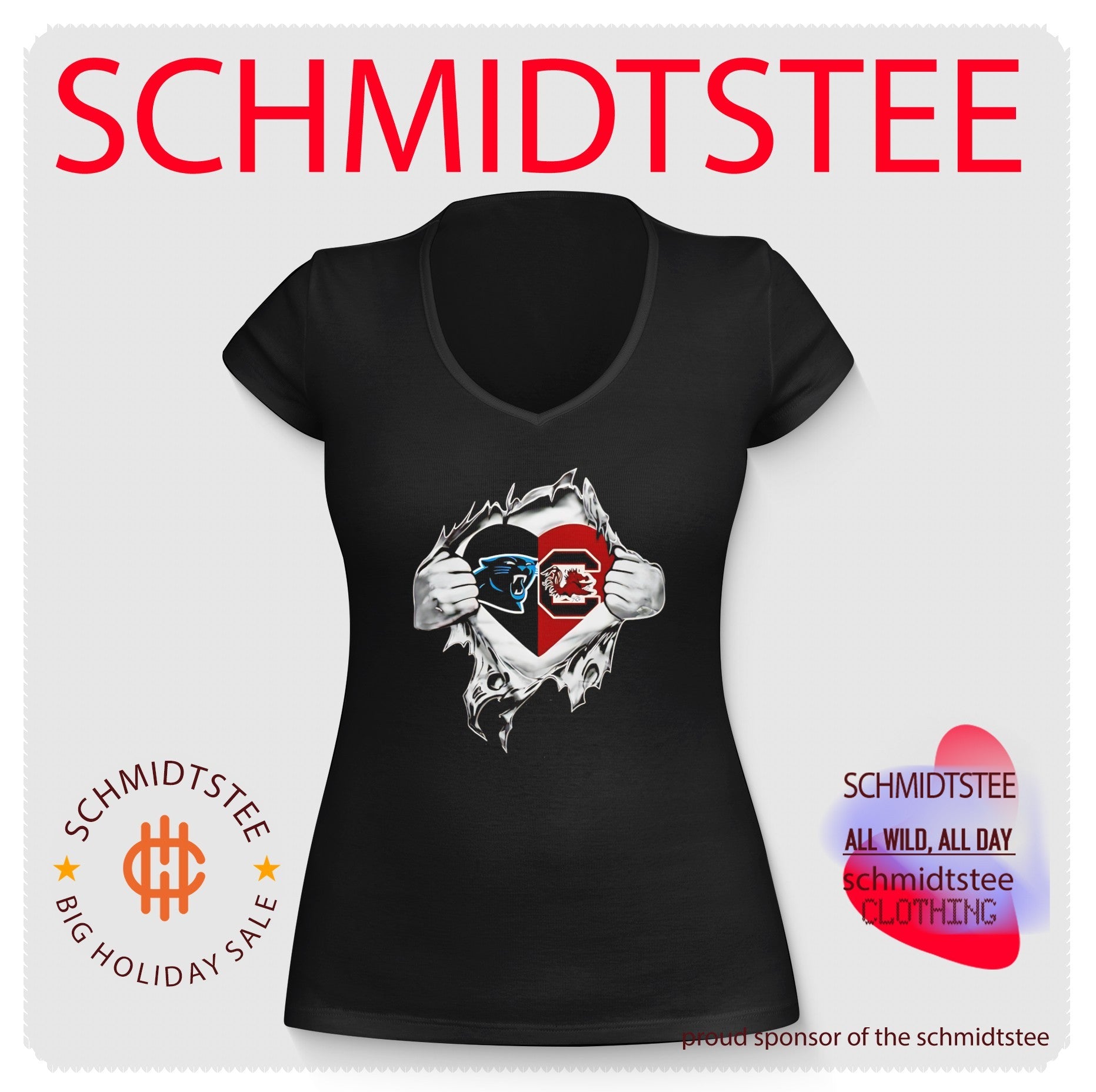 Carolina Panthers and South Carolina Gamecocks It Is in My Heart shirt
