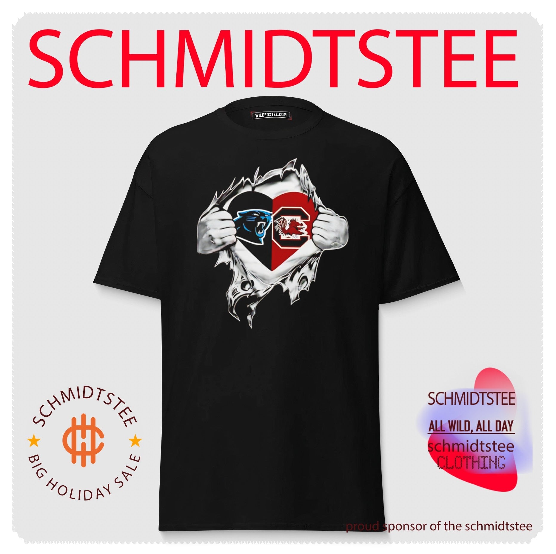 Carolina Panthers and South Carolina Gamecocks It Is in My Heart shirt