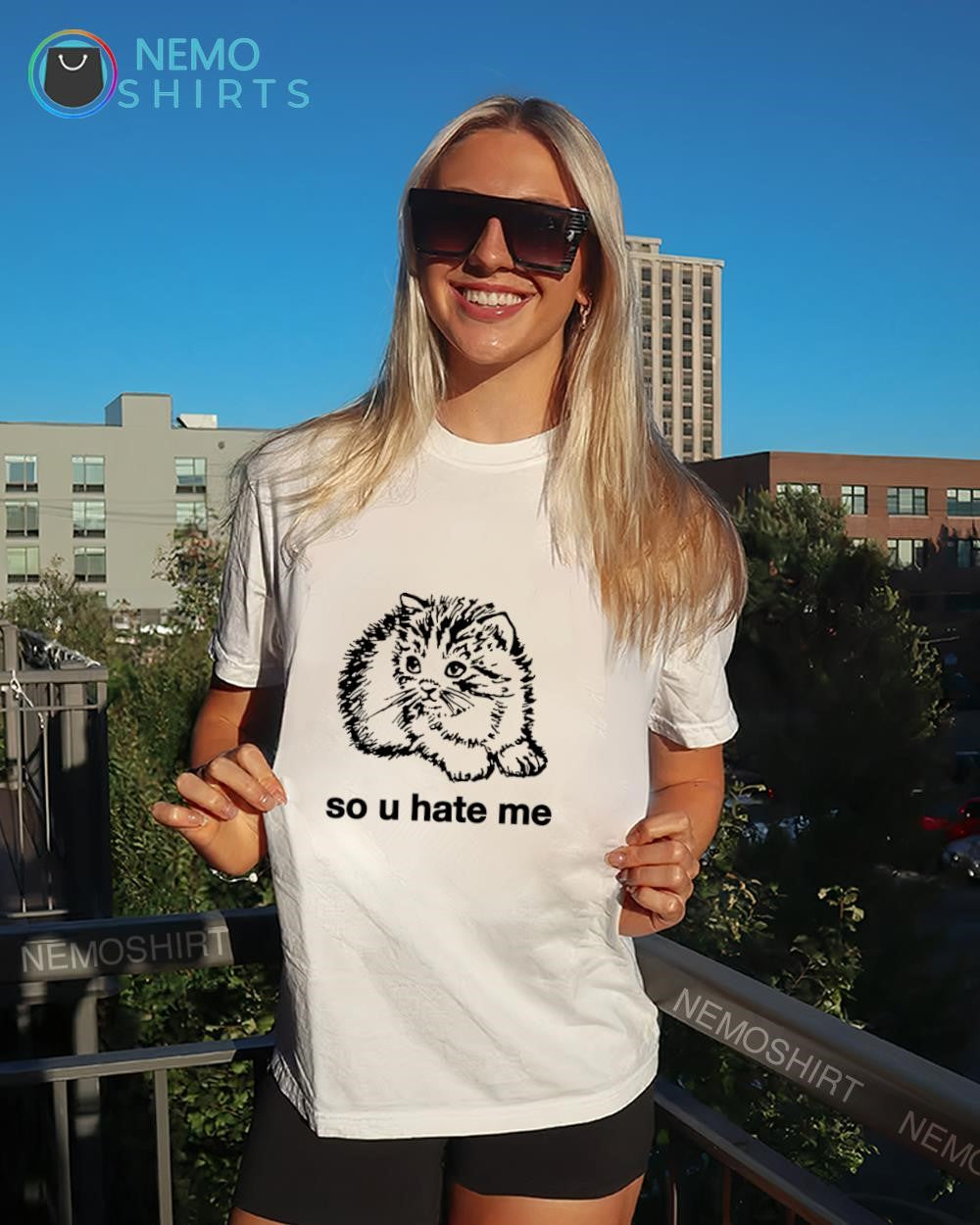Cat so you hate me shirt