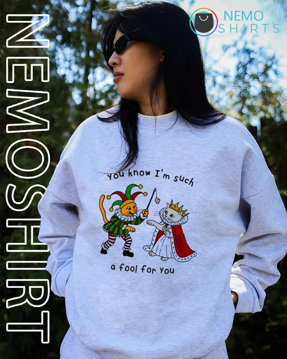 Cats you know i’m such a fool for you shirt