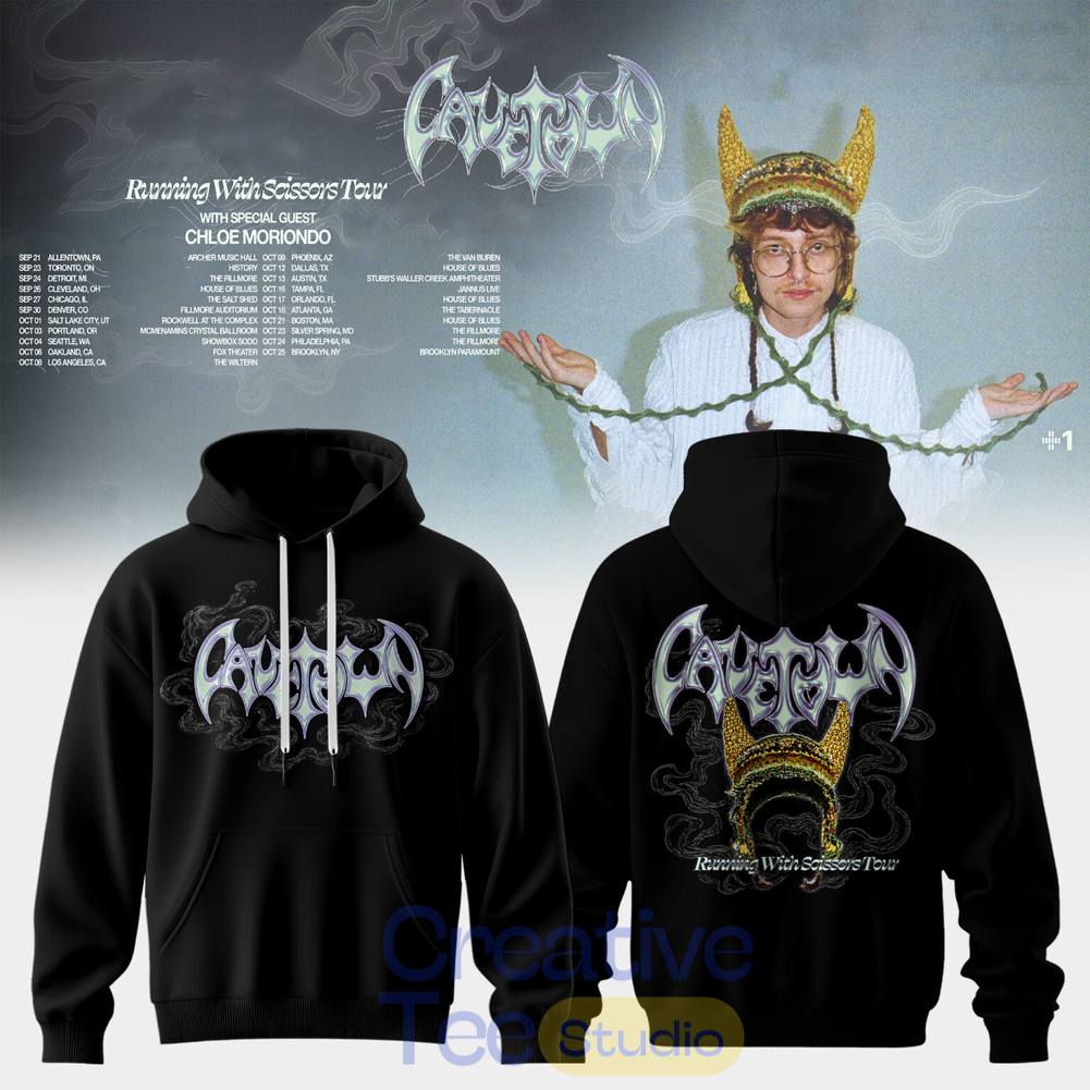 Cavetown Running With Scissors Tour 2026 Special Tee Hoodie